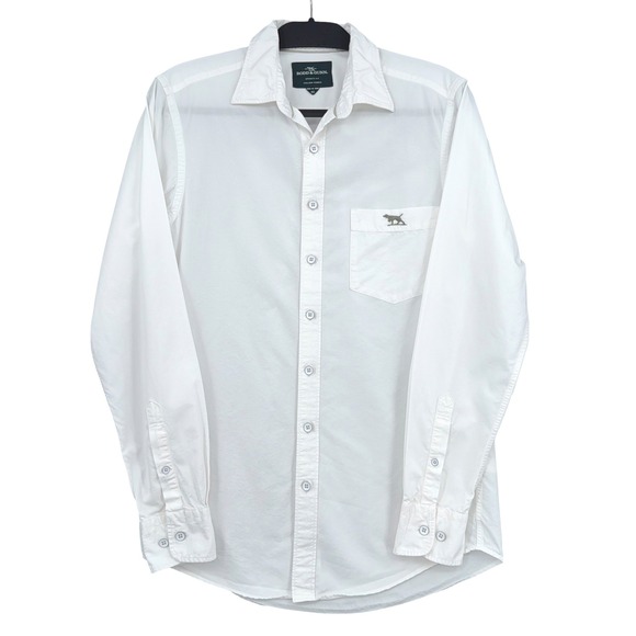 Rodd & Gunn Other - Rodd & Gunn Sports Fit Mens XS Cotton Lyocell White Long Sleeve Button Down